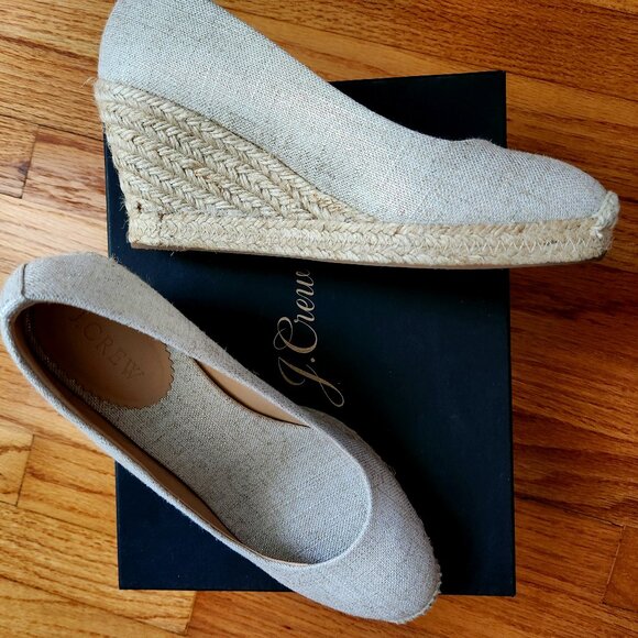 J.Crew Espadrille Wedges - Picture 1 of 3
